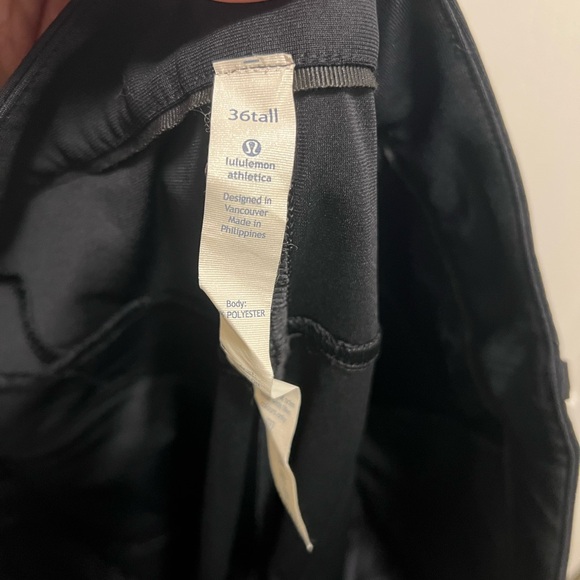 Lululemon ABC Pants 36 Tall - Picture 2 of 4